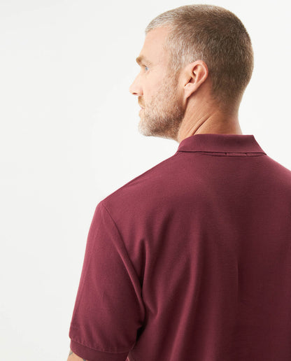 Camiseta Polo Chevignon 609G000 Classic Fit Rojo Uva Ultraoscuro