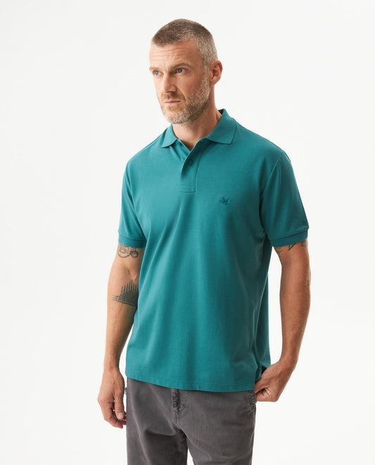 Camiseta Polo Chevignon 609G000 Classic Fit Verde Myrica Oscuro