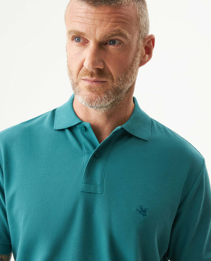 Camiseta Polo Chevignon 609G000 Classic Fit Verde Myrica Oscuro