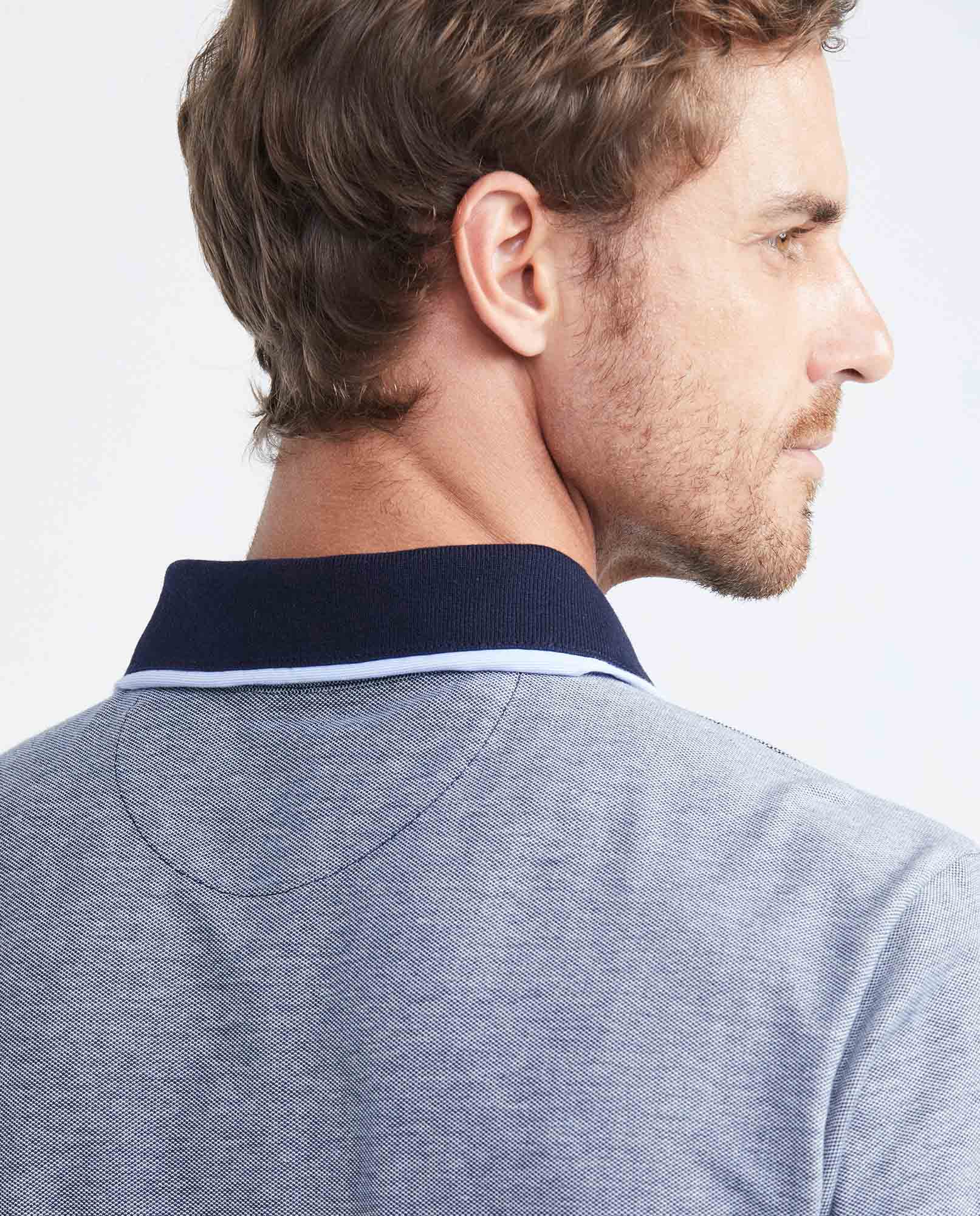 Camiseta Polo Chevignon 609F023 Classic Fit Azul Oscuro