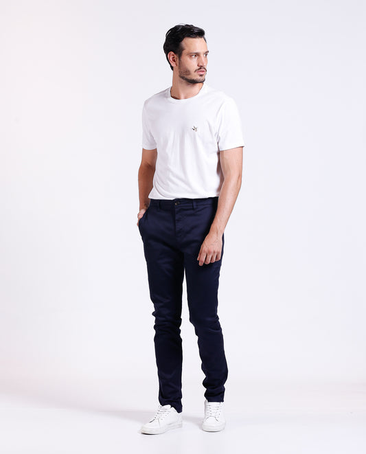 Pantalon Hombre Chevignon 6308001 Khakis Rocket Azul Oscuro