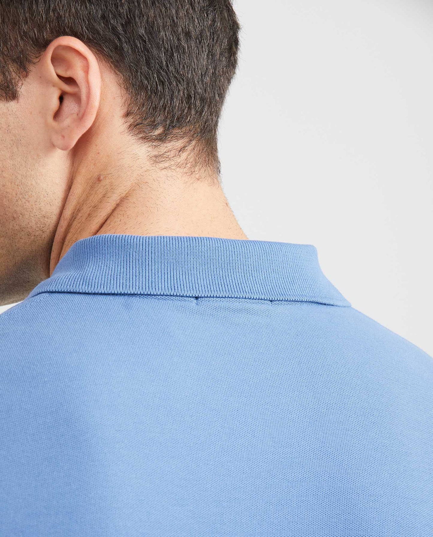 Camiseta Polo Chevignon 601G000 Classic Fit Azul Mezclilla Medio