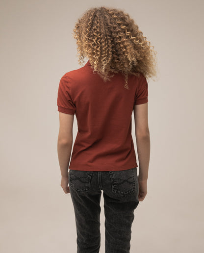 Camiseta Dama Americanino 600D007 Basica Polo Cobre