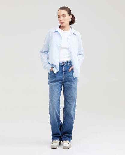 Jean Dama Chevignon 431G031 Straight Fit Azul Medio