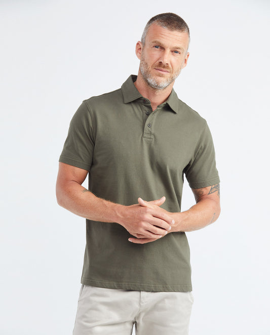 Camiseta Polo Chevignon 602F009 Slim Fit Verde Galeras Ultraoscuro