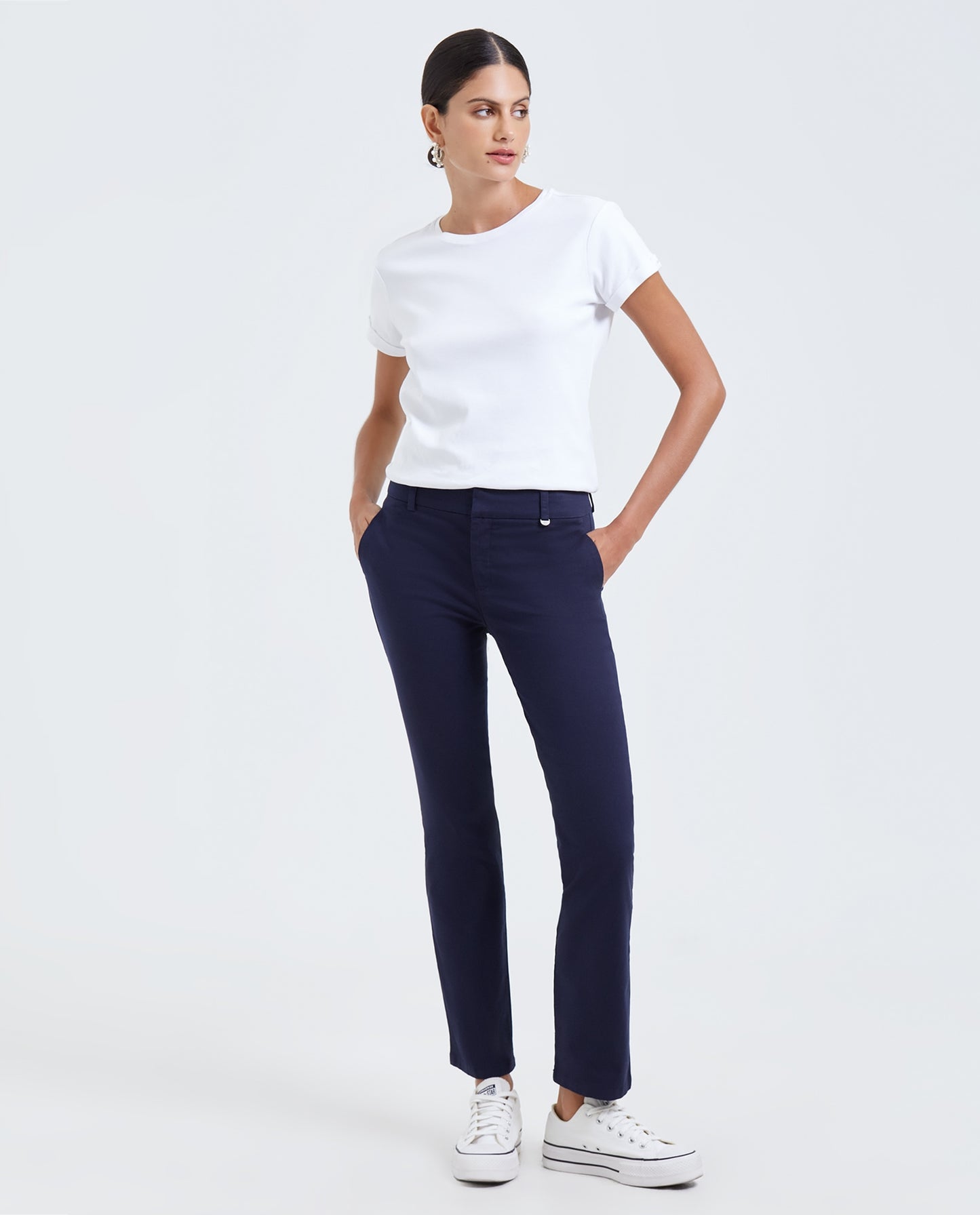 Pantalon Dama Esprit 1300002 Weekend Azul Oscuro