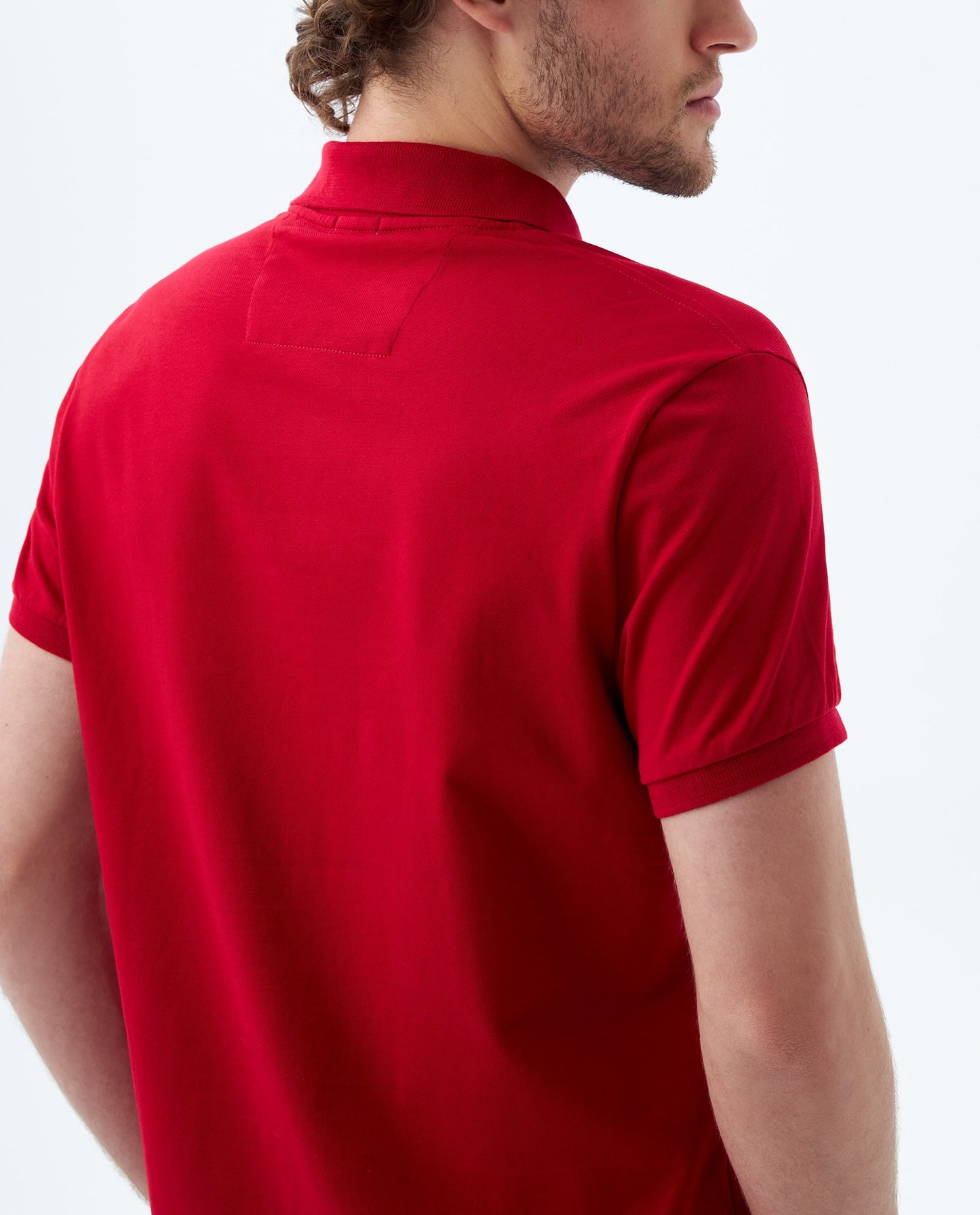 Camiseta Polo Americanino 800B703 Slim Fit Rojo