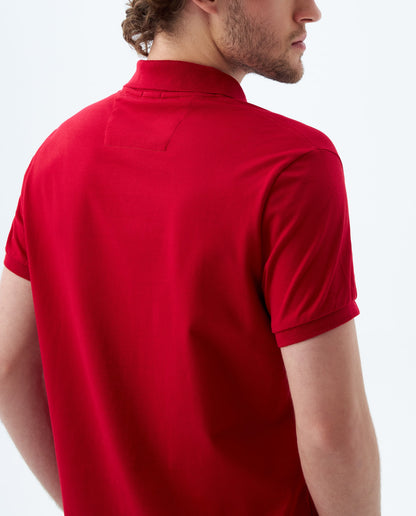 Camiseta Polo Americanino 800B703 Slim Fit Rojo