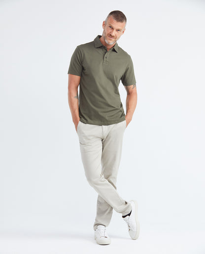 Camiseta Polo Chevignon 602F009 Slim Fit Verde Galeras Ultraoscuro