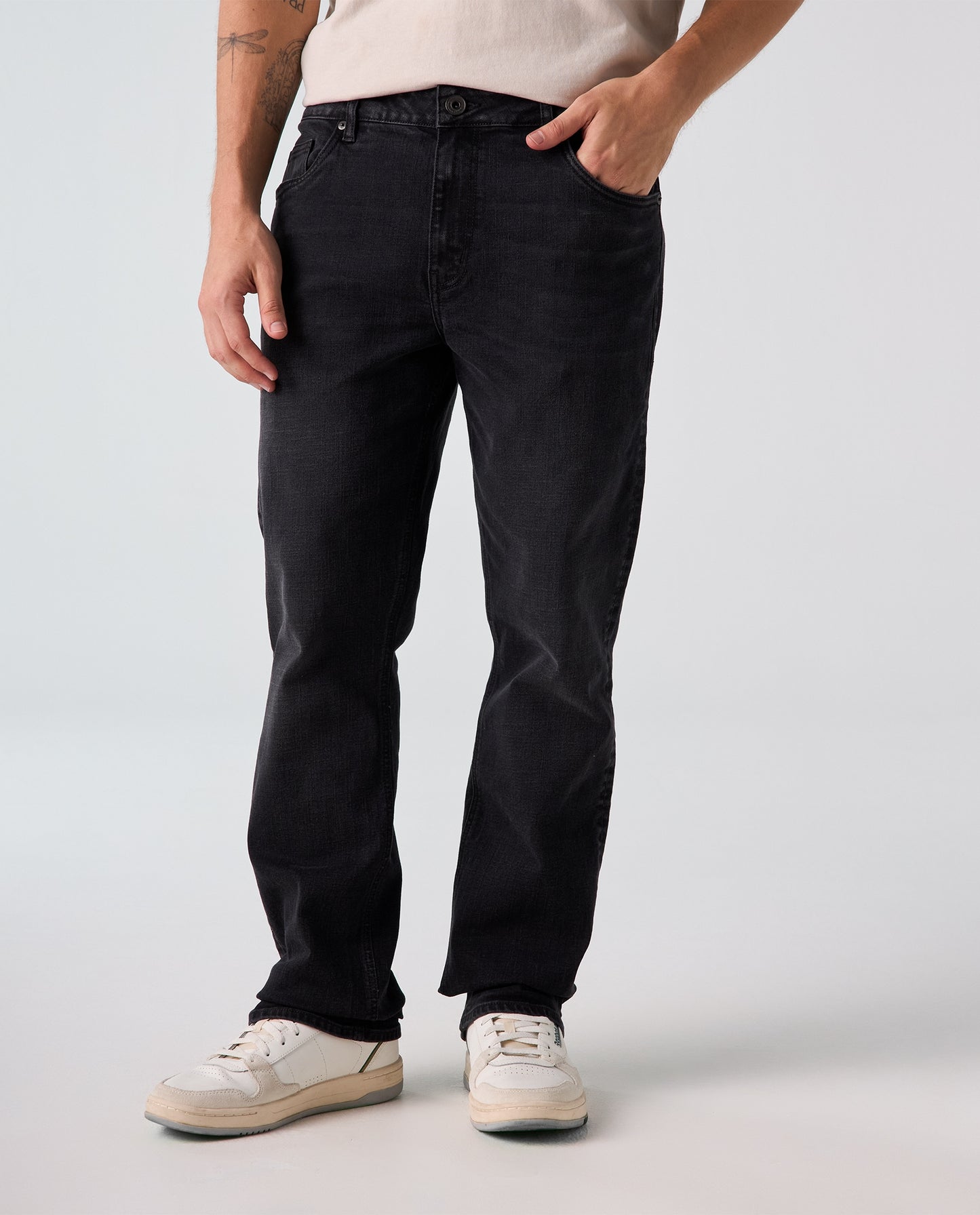 Jean Hombre Americanino 530F803 Oregon Slim & Straight Negro