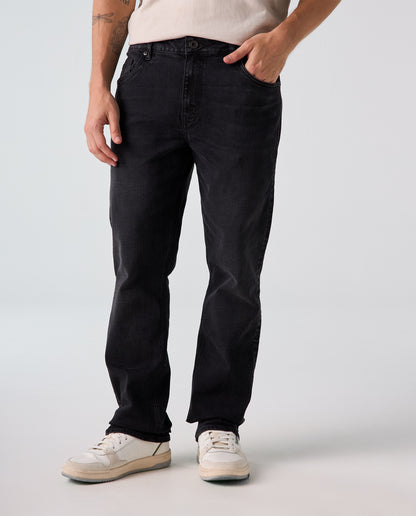 Jean Hombre Americanino 530F803 Oregon Slim & Straight Negro
