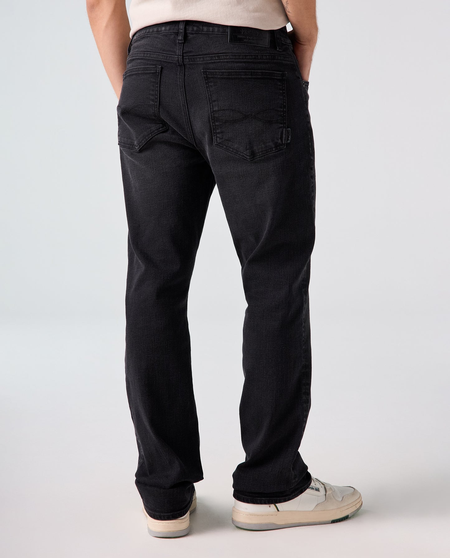 Jean Hombre Americanino 530F803 Oregon Slim & Straight Negro