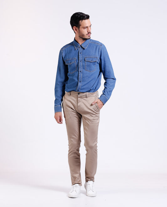 Pantalon Hombre Chevignon 6308001 Khakis Rocket Beige Oscuro