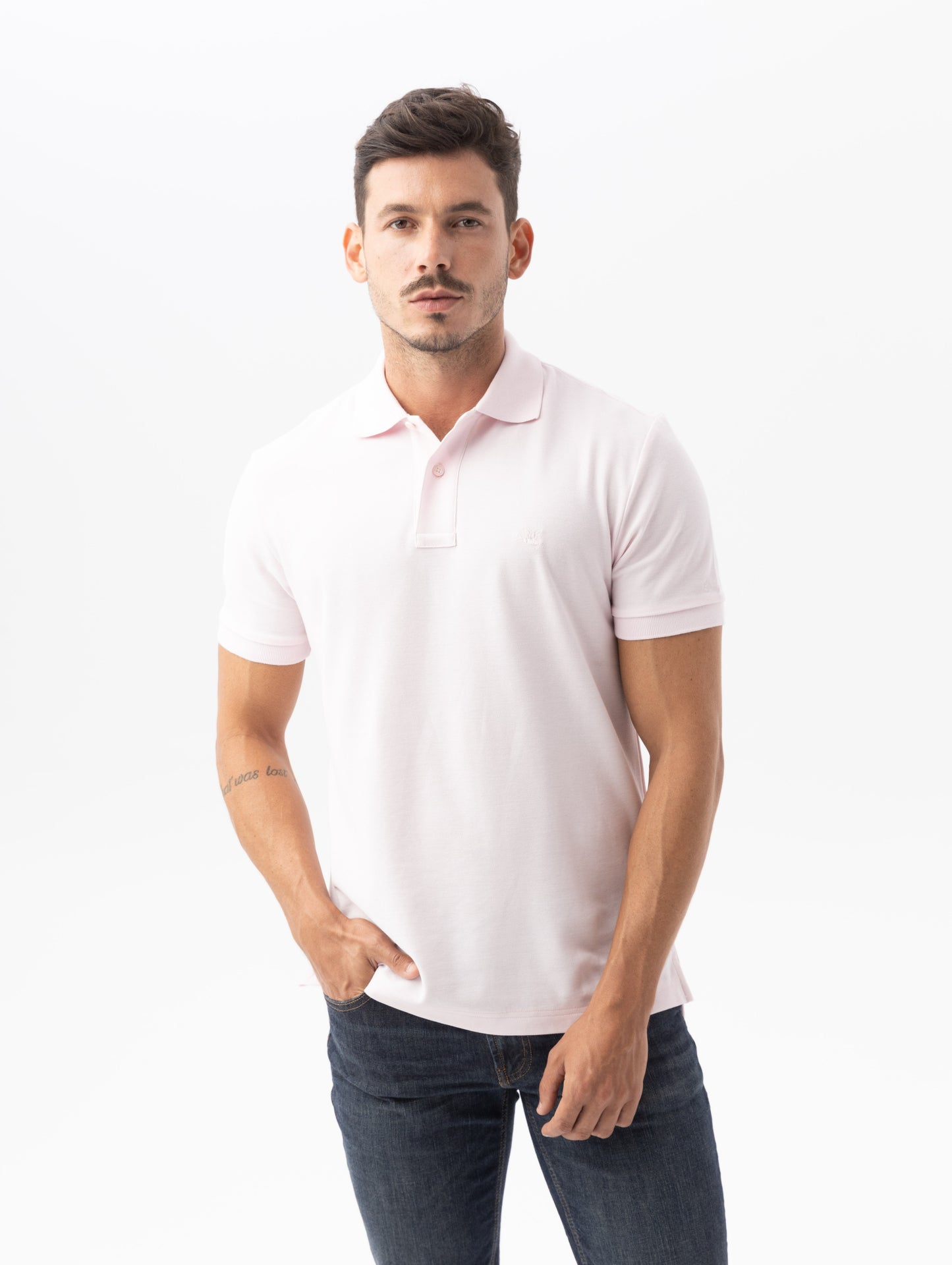 Camiseta Polo Chevignon 601F000 Classic Fit Rosa