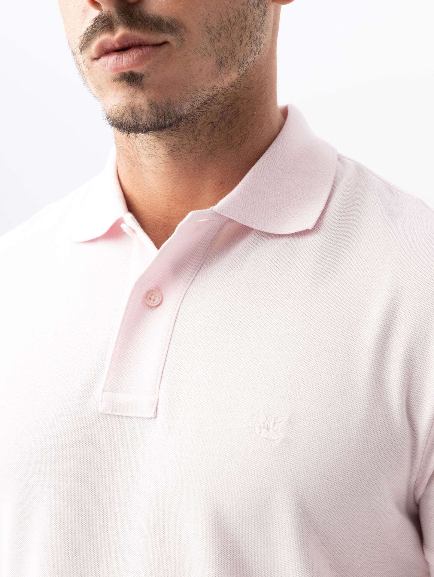 Camiseta Polo Chevignon 601F000 Classic Fit Rosa