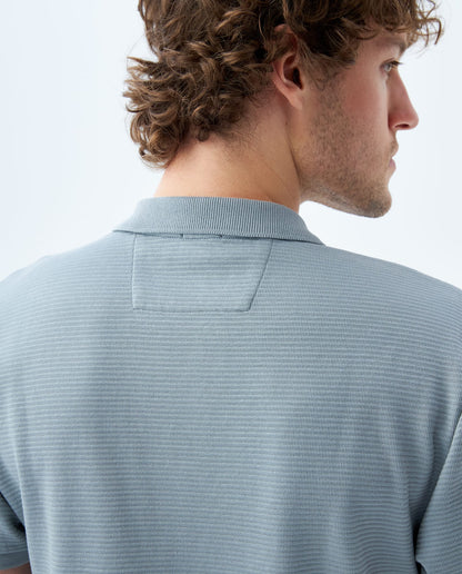 Camiseta Polo Americanino 809F003 Slim Fit Gris