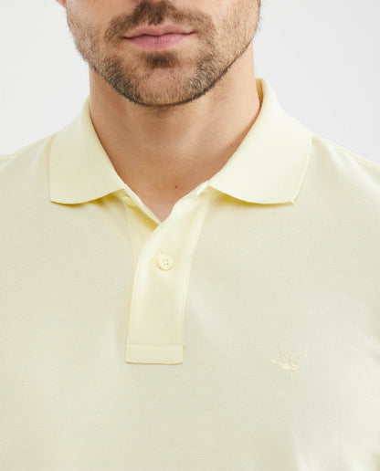 Camiseta Polo Chevignon 601F000 Classic Fit Amarillo Claro