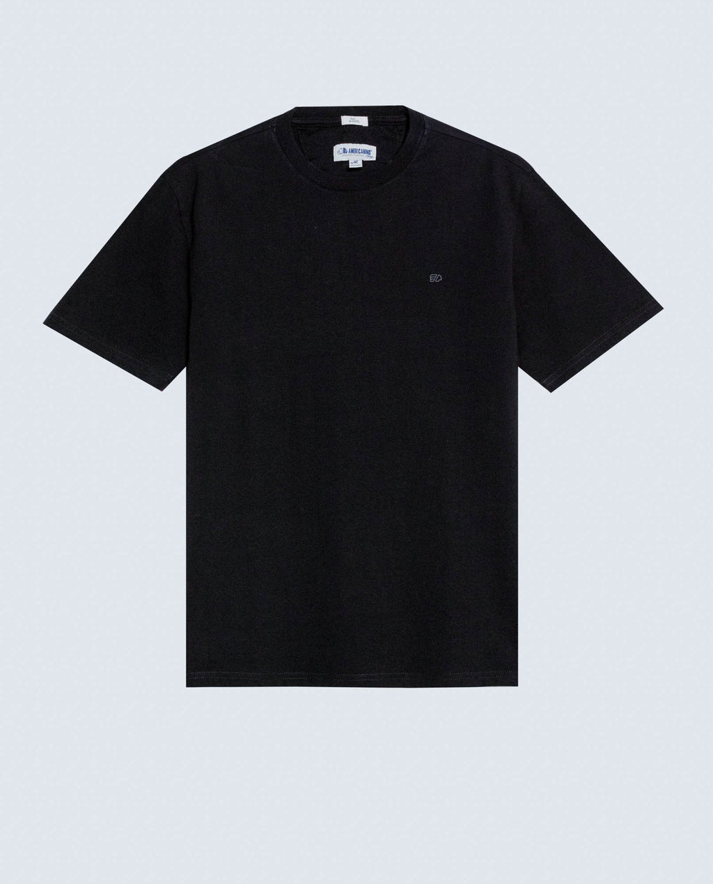 Camiseta Cuello Redondo Americanino 840F001 Slim Fit Negro