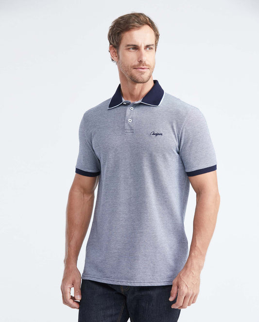 Camiseta Polo Chevignon 609F023 Classic Fit Azul Oscuro