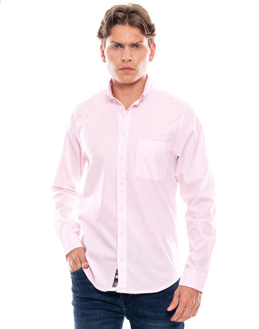 Camisa Manga Larga Color Blue 2I2601 Rosa